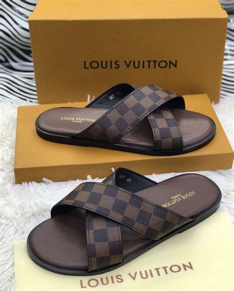 slipper louis vuitton|louis vuitton slippers for men.